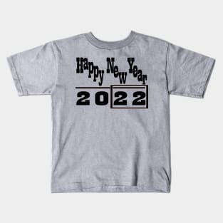 Happy New Year 2022 Kids T-Shirt